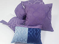 Комплект подушечок фіолетова абстракція, 5 шт.