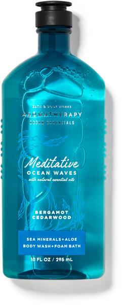Гель для душа Meditative Ocean Waves Bath and Body Works, фото 1
