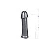 Фалоімітатор для фістінга American Bombshell - B-10 Torpedo - Gun Metal, фото 5