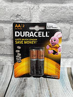 Щелочные батарейки Duracell AA (LR06) MN1500 2 шт