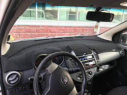 Накидка на панель приладів NISSAN Note Е11 2005-2009 Чохол/накидка на торпеду авто Ніссан Ноут