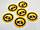 Жетони круглі з логотипом 50 мм діаметр, фото 5