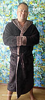 Халат махровий чоловічий домашній, лазневий, 46-48-50-52-56-58р, доставка по Україні, відправка НП, Укрпошта,
