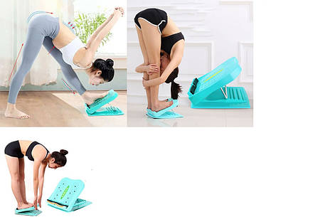 Тренажер "Fitness Lacing Board BVR-0070" для розтяжки та масажу ніг і занять фітнесом., фото 1