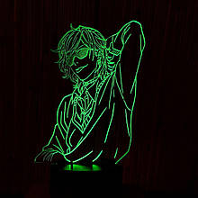 Акриловий світильник-нічник Аято Юрі зелений tty-n000247