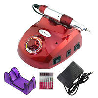 Фрезер для маникюра и педикюра Nail Master ZS 603 35000 об/мин (35W) красный