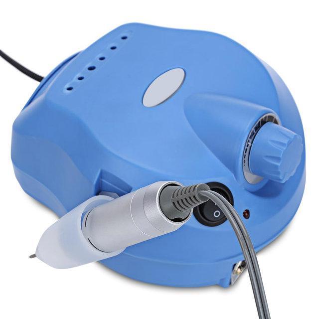 Фрезер для манікюру Nail Master ZS-601 35 W 35 000 об/хв БЛАКИТНИЙ, фото 1