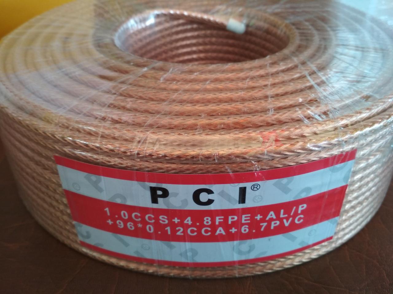 Телевізійний кабель PCI RG6 (силікон)