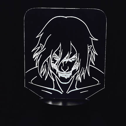 Акриловий світильник-нічник Титан білий tty-n000293, фото 1