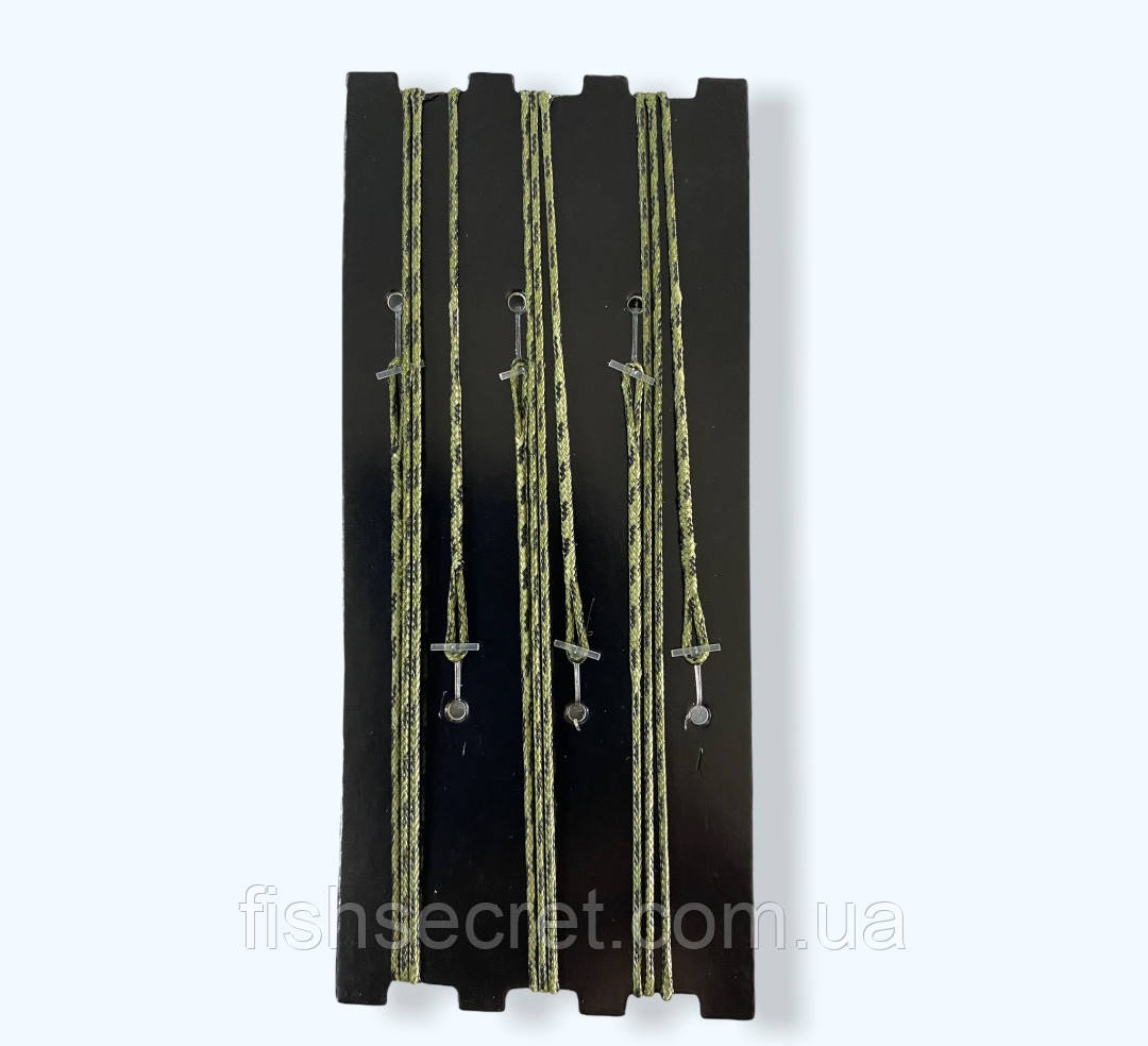 Готовий лідкор GC Double Leadcore 45lb Camo Green, фото 1