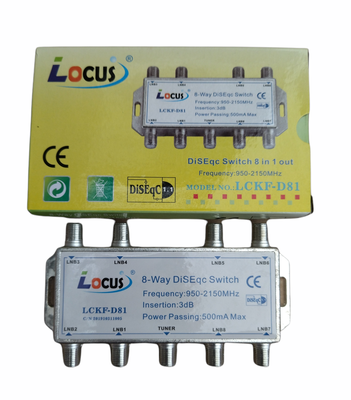 DiSEqC 8х1 Locus LCKF D-81