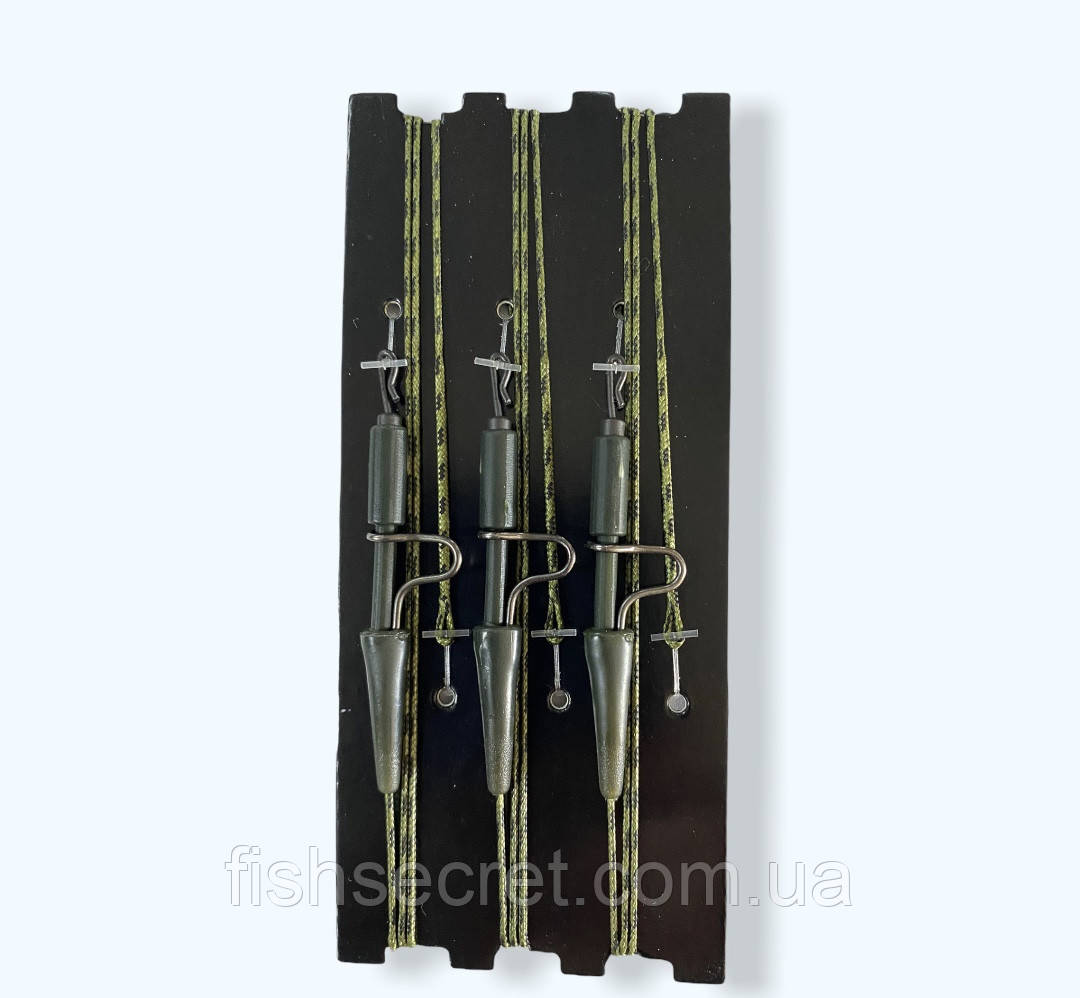 Оснащення GC Leadcore Safety Clip Leader With Quick Change, фото 1