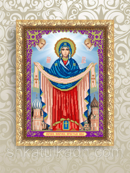 Схема для вишивки бісером Покриву, фото 1