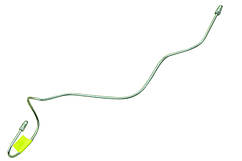 Трубка гальмівна 2110. 2111, 2112 ззаду ліва