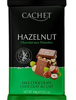 Cachet Milk Chocolate 32% with Hazelnut - Кашет Молочний з Фундуком 300г