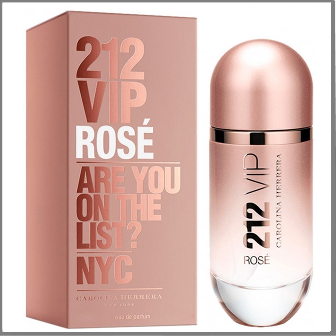 Carolina Herrera 212 Vip Rose парфумована вода 80 ml. (Кароліна Еррера 212 Віп Роуз)