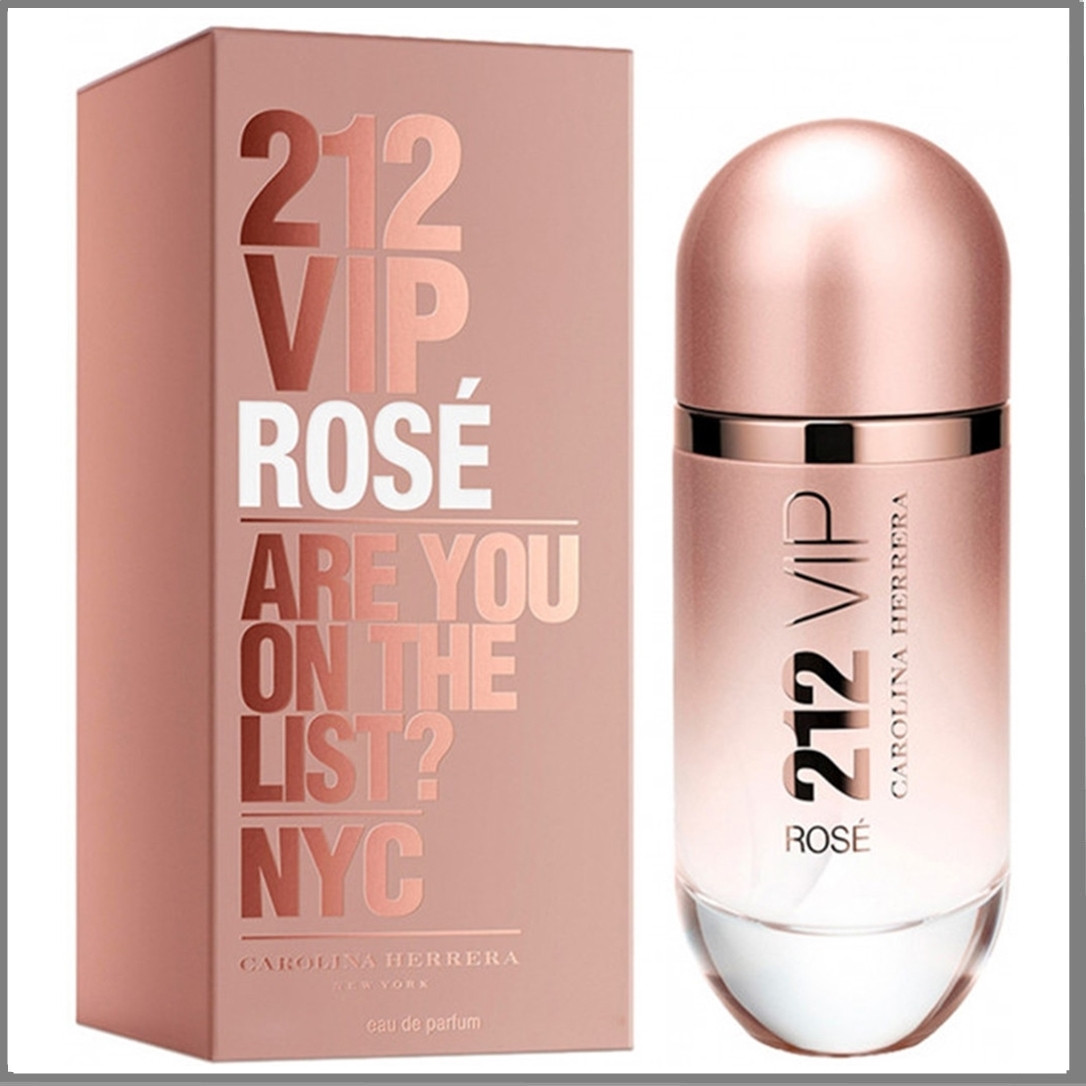 Carolina Herrera 212 Vip Rose парфумована вода 80 ml. (Кароліна Еррера 212 Віп Роуз)