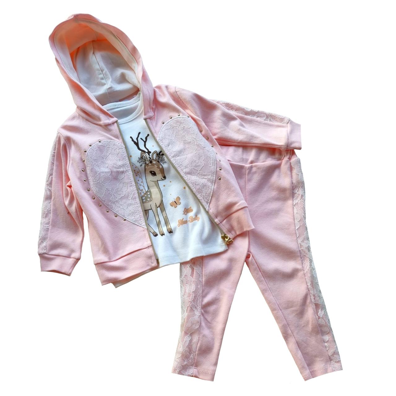 Костюм Тройка для Девочки Р.74 См Комплект Тройка для Девочки 9 Месяцев ...