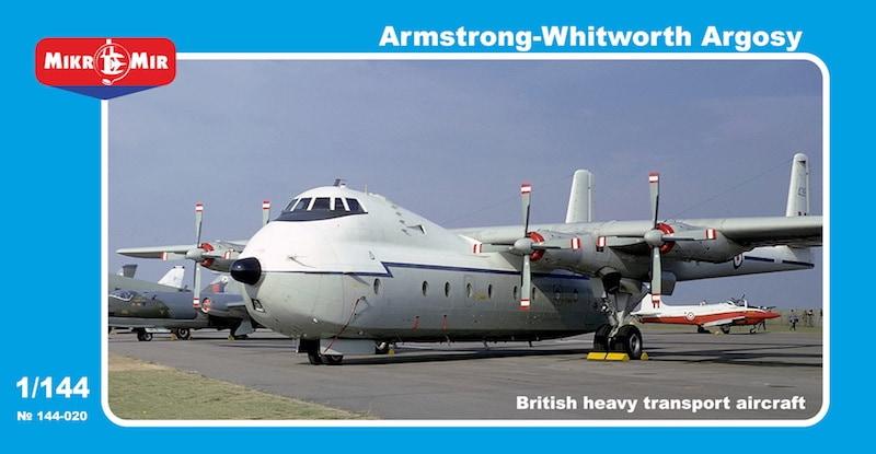 Пластикова модель 1/144 Mikro Mir 144-020 британський літак Armstrong-Whitworth Argosy