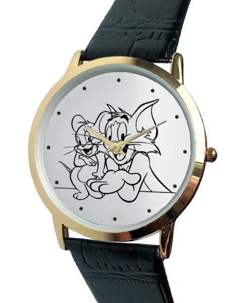 Часы женские наручные кварцевые Том и Джерри