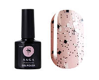 Топ Saga GEOMETRY №1 Top Coat без липкого слоя, 8 мл