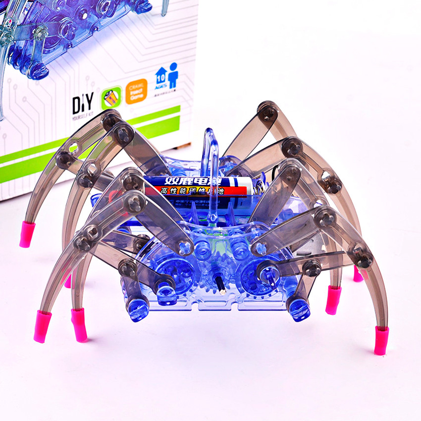 Дитячий конструктор складання рухомого павука