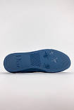 Жіночі кеди Dior B23 High - Top Sneakers Blue, сині кросівки діор б23 хай топ, фото 6