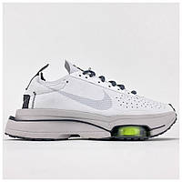 Мужские кроссовки Nike Air Zoom Type White Grey, белые кроссовки найк аир зум тайп