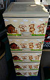 Комод дитячий Ведмедик беж на 5 ящиків Туреччина, фото 3