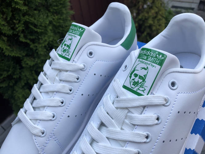Кроссовки мужские Adidas Stan Smith кожаные стильные молодежные белые ...