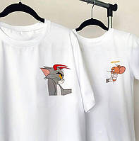Парные футболки «Том и Джери»