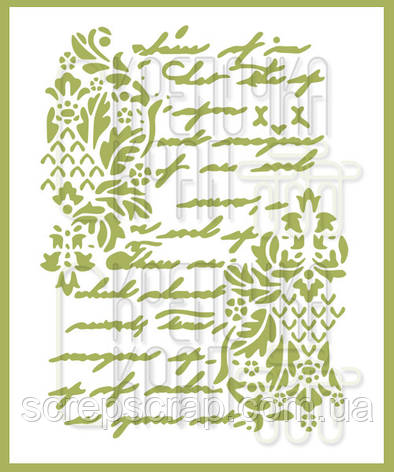 Трафарет фон, фото 1