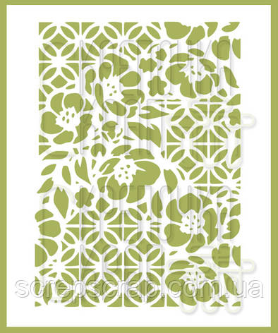 Трафарет фон, фото 1