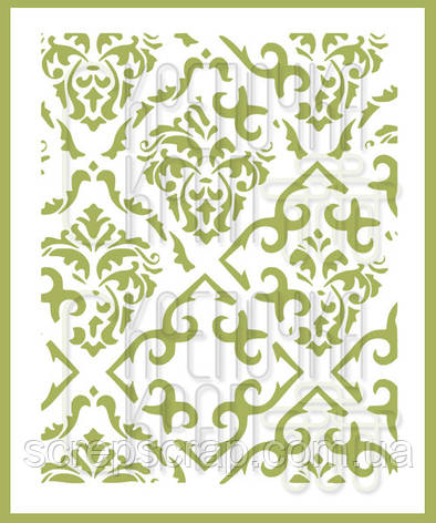 Трафарет фон, фото 1