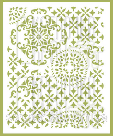 Трафарет фон, фото 1