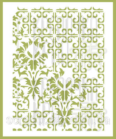 Трафарет фон, фото 1