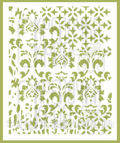 Трафарет фон, фото 1
