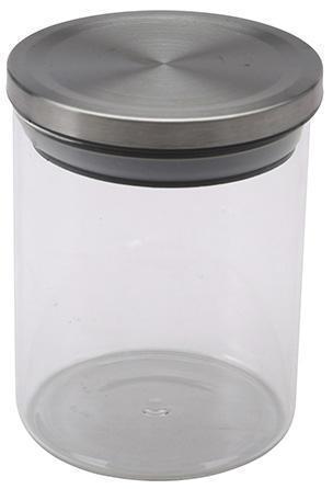 Банку Bergner Renberg Aivar для продуктів і спецій 700мл скляна прозора 12019-RB, фото 1
