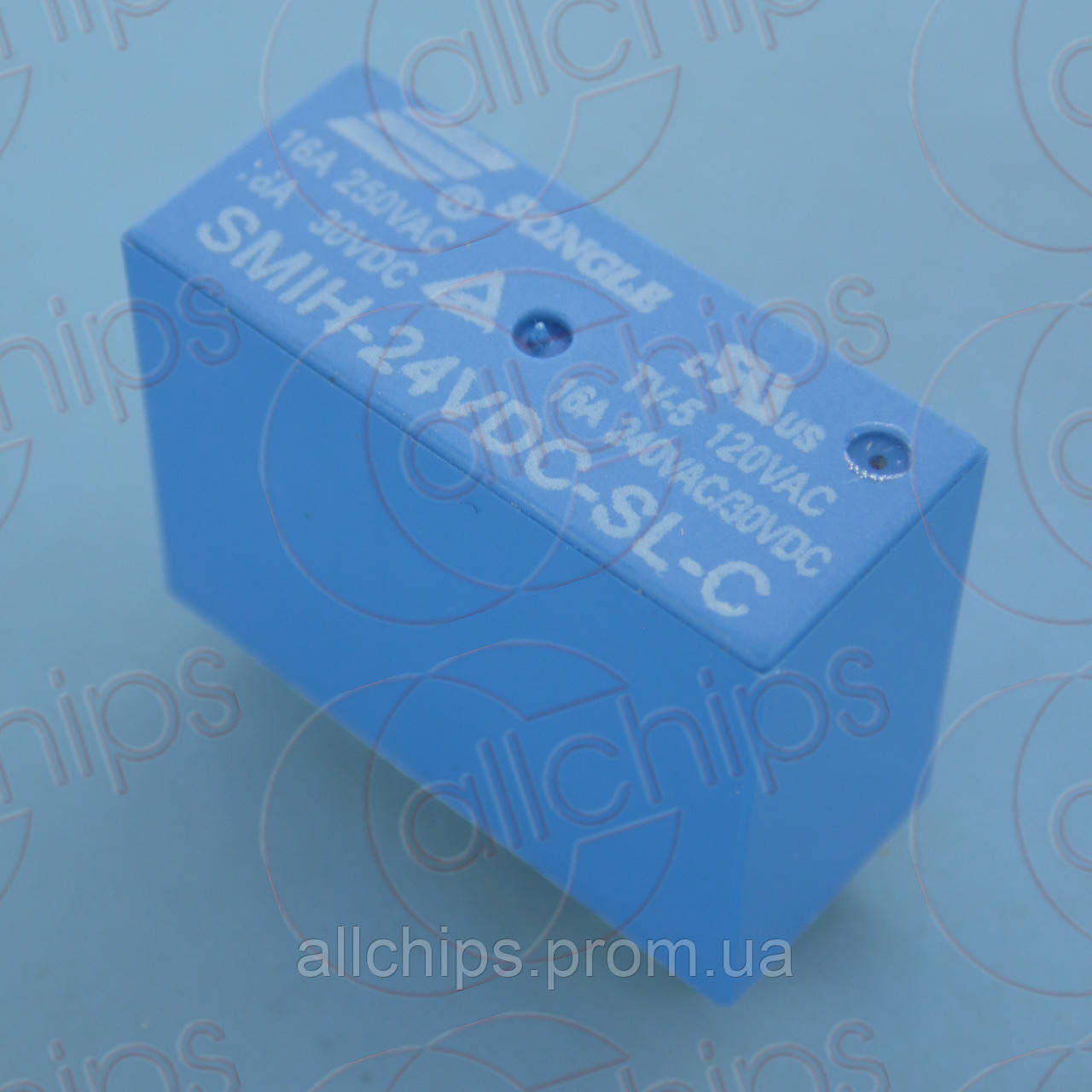 Реле 24В 16А Songle SMIH-24VDC-SL-C Relay - фото 3 - id-p1077045348