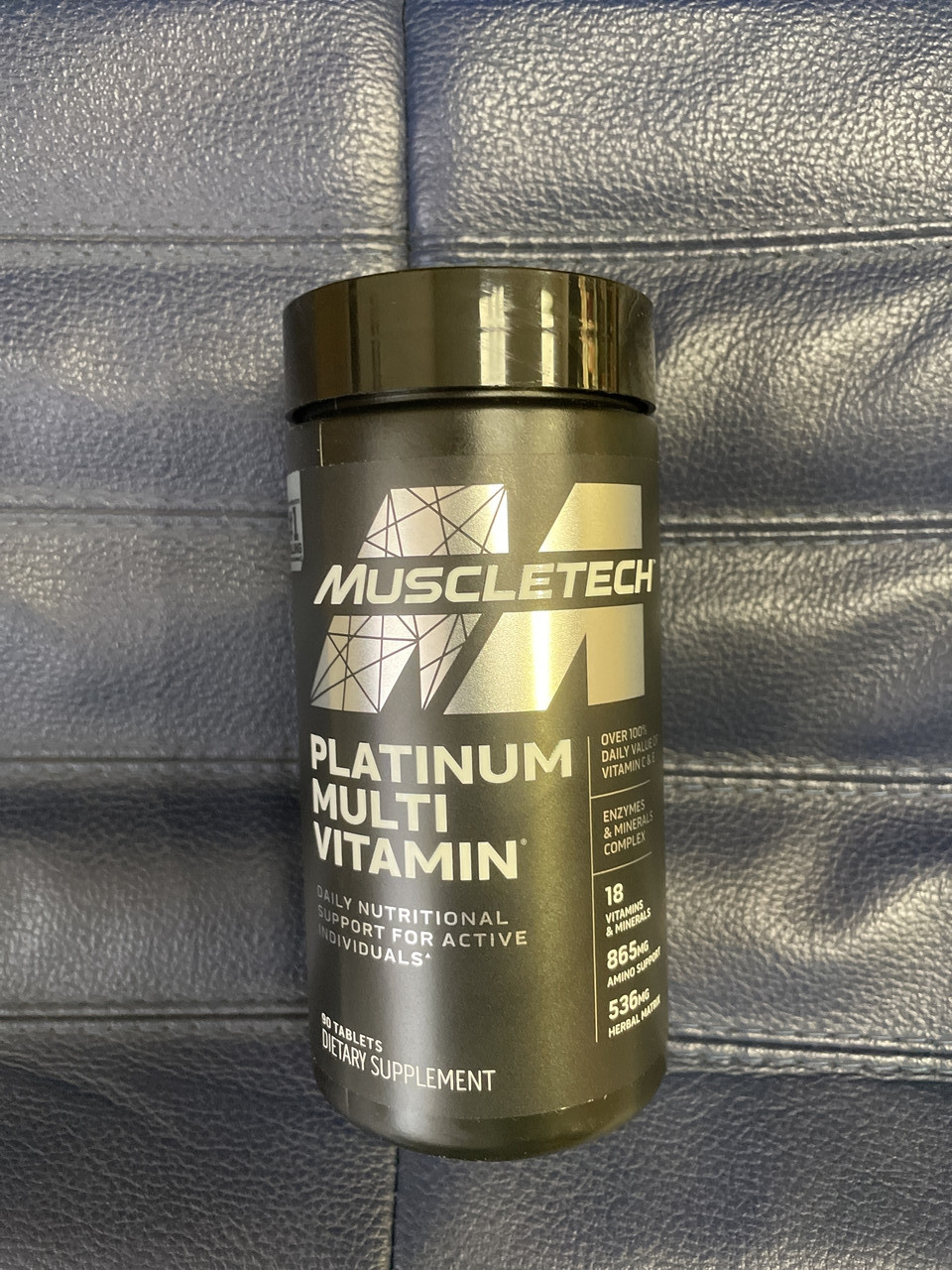 Вітаміни і мінерали MuscleTech, Platinum Multi Vitamin 90tabs