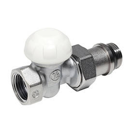 Giacomini Прямий відсічний клапан хромований 3/4