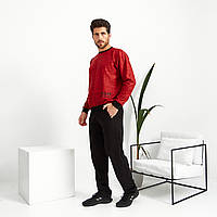 Чоловічий домашній трикотажний костюм спортивного стилю Tailer, штани + кофта, розміри 50-56 (270)