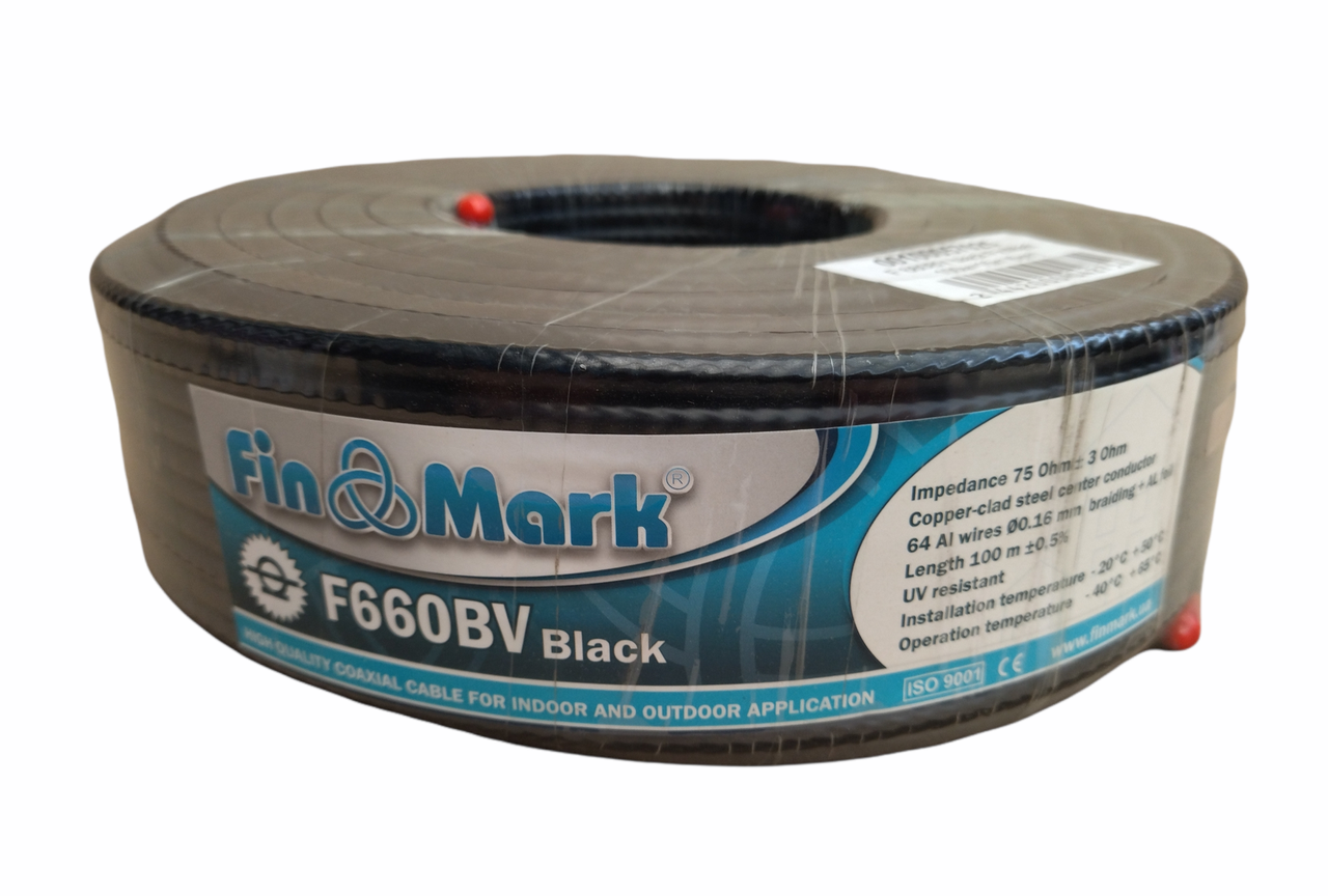 Телевізійний кабель Fin Mark F660BV Black