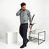 Чоловічий домашній трикотажний костюм спортивного стилю Tailer, штани + кофта, фото 3