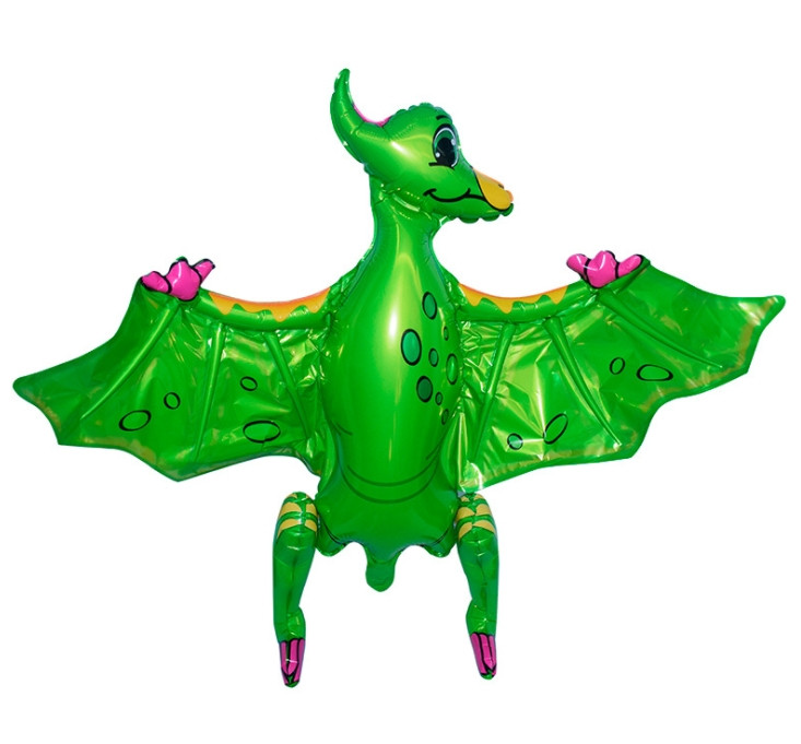 Куля ходячка Дракон зелений 80х55 см (Китай)