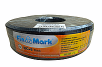 Телевізійний кабель Fin Mark RG6 Black