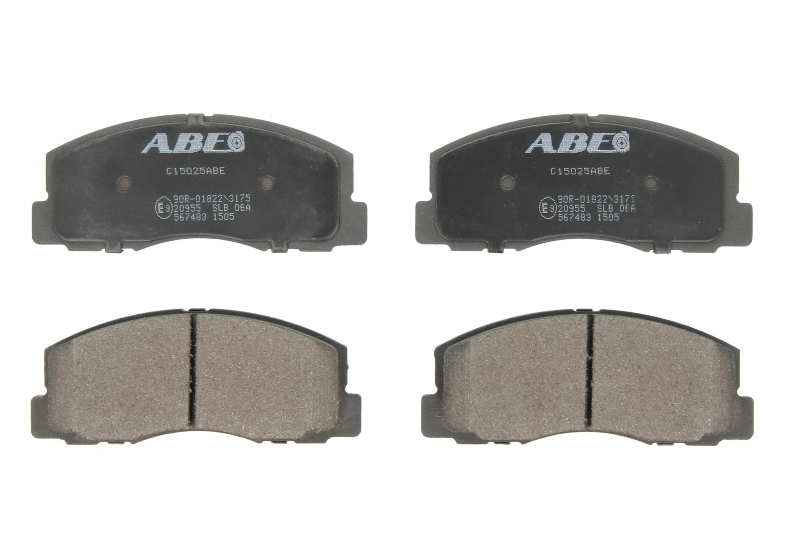 Гальмівні колодки перед MITSUBISHI COLT I, COLT II, COLT III, CORDIA, ECLIPSE I, ECLIPSE II, GALANT C15025AEB