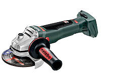 Акумуляторна кутова шліфувальна машина Metabo WB 18 LTX BL 125 QUICK (каркас) (613077840)