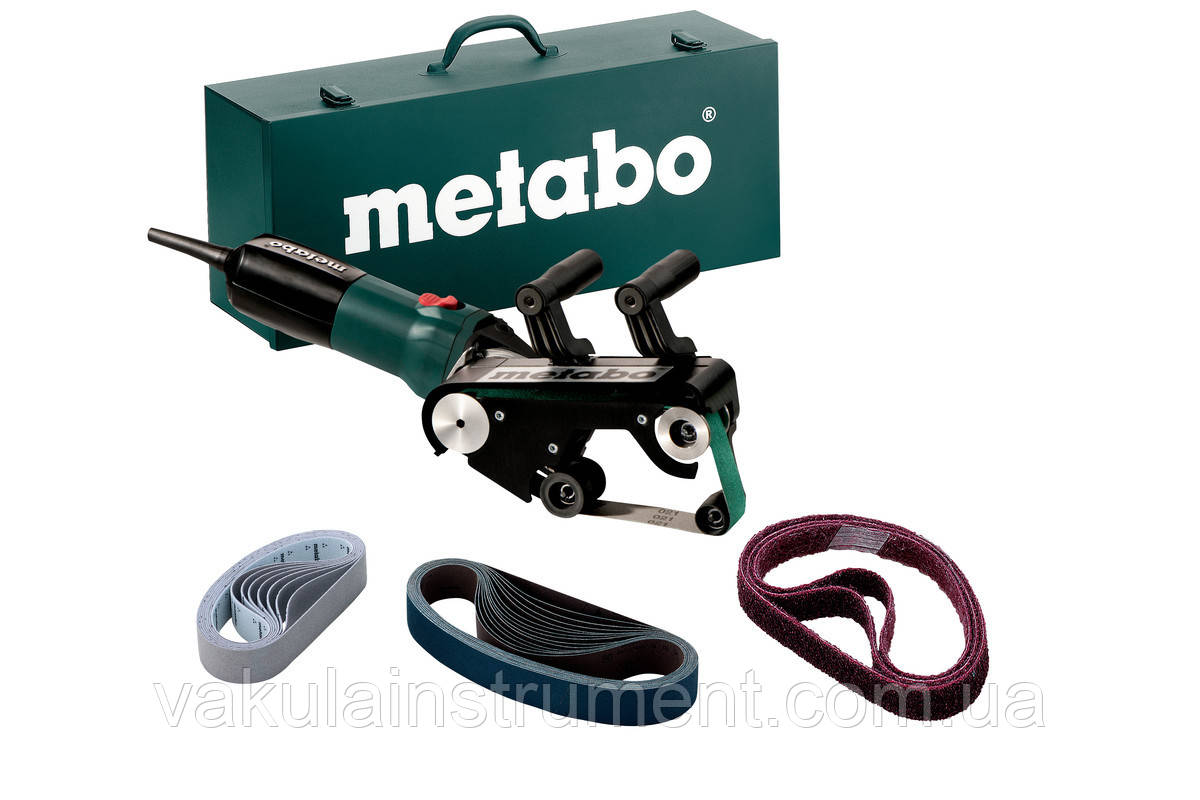 Стрічкова шліфувальна машина для труб Metabo RBE 9-60 SET (602183510)