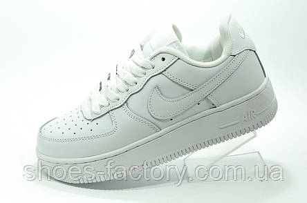 Білі кросівки Nike Air Force 1 жіночі (Найк Аір Форс), фото 1